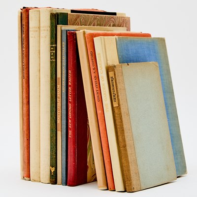 Lot 217 - Seven Golden Cockerel Press books, including two interesting association copies
