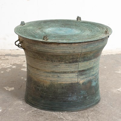 Lot 183 - Southeast Asian Cast-Bronze Rain Drum