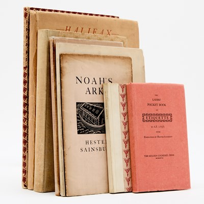 Lot 249 - Seven works featuring the art of Hester Sainsbury