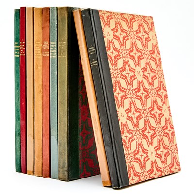 Lot 215 - Nine volumes from the Golden Cockerel Press series of first editions by contemporary authors