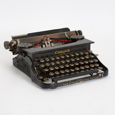 Lot 146 - L.C. Smith and Corona Type writer