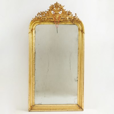 Lot 177 - Napoleon III Carved Giltwood Mirror