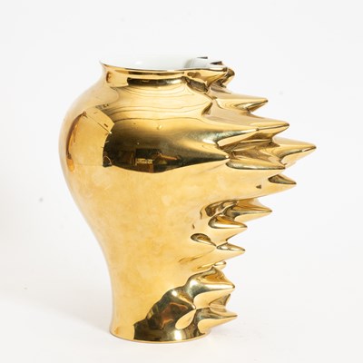 Lot 307 - Rosenthal Gold Ceramic Vase