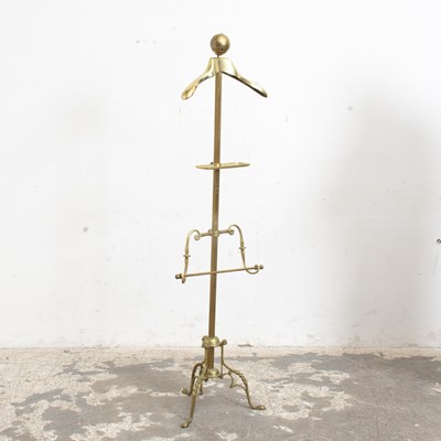Lot 261 - Mid-Century Brass Valet