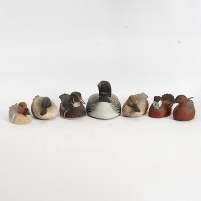 Lot 242 - Group of Seven Duck Decoys