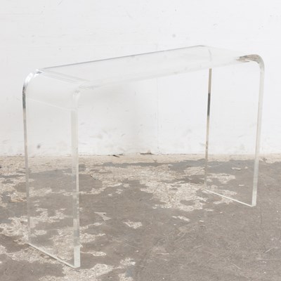 Lot 256 - Acrylic Console
