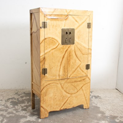 Lot 296 - Asian Style Painted Cabinet