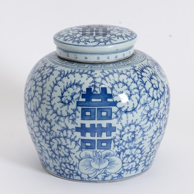 Lot 325 - Chinese Blue and White Ginger Jar