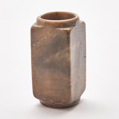 Lot 528 - A Chinese Archaistic Jade Cong