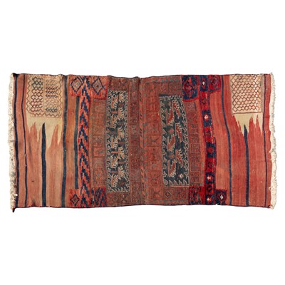 Lot 343 - MOROCCAN MIXED-FORMAT RUG