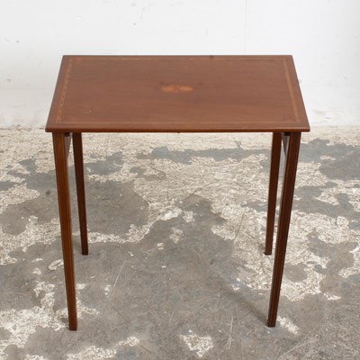 Lot 347 - Mahogany Inlaid Side Table