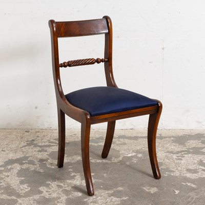 Lot 357 - Regency Style Mahogany Side Chair