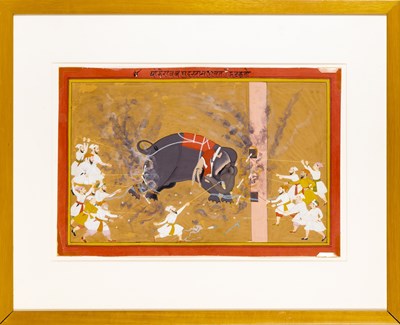 Lot 336 - An Indian Mewar School Painting