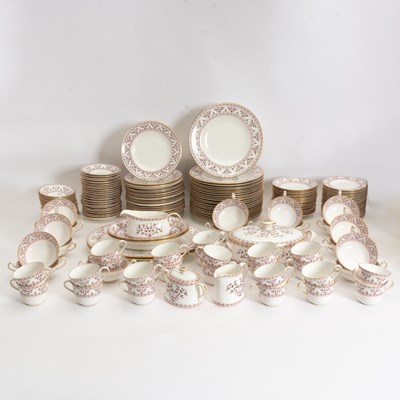 Lot 62 - Royal Crown Derby Brittany Dinner Service