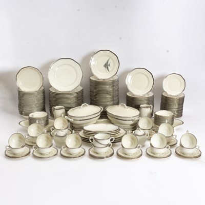 Lot 38 - Czechoslovakian Porcelain Partial Dinner Service