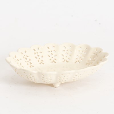 Lot 21 - Ralph Lauren Pierced Ceramic Footed Dish