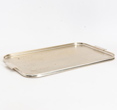 Lot 32 - Mid Century Chrome Serving Tray