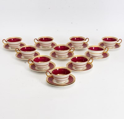 Lot 36 - Wedgwood 'Ulander' Cup and Saucer Set