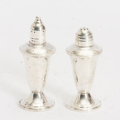 Lot 51 - Two Weighted Sterling Shakers