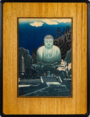 Lot 371 - A Japanese Shin Hanga Woodblock Print by Gihachiro Okuyama