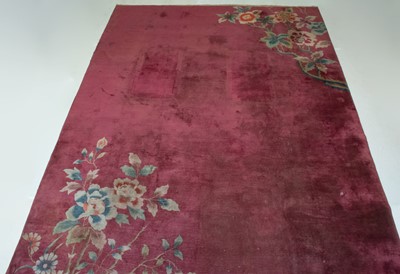 Lot 367 - Nichols Art Deco Chinese Carpet