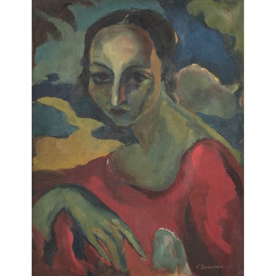Lot 81 - Victor Brauner Romanian, 1903-1966 Woman in...