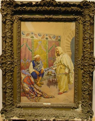 Lot 188 - Giulio Rosati Italian, 1858-1917 CONTEMPLATING...