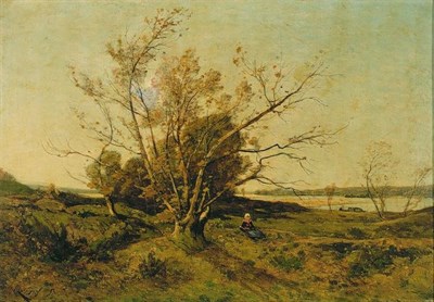 Lot 201 - Henri Joseph Harpignies French, 1819-1916...