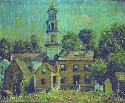 Lot 115 - Arthur Clifton Goodwin 1864-1929 NEW ENGLAND...