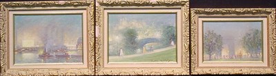 Lot 163 - Johann Berthelsen 1883-1972 WASHINGTON SQUARE...
