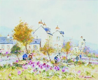 Lot 242 - Jean Pierre Dubord French, b.1949 LES FLEURS...