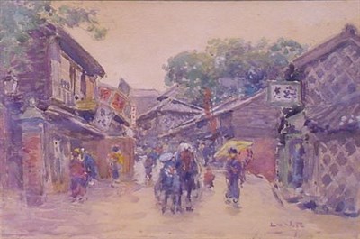 Lot 192 - Louis Charles Vogt American, 1864-1939 WET DAY...
