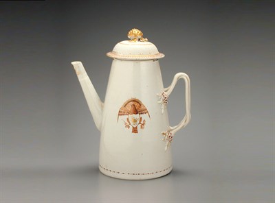 Lot 43 - CHINESE EXPORT PORCELAIN LIGHTHOUSE-FORM...