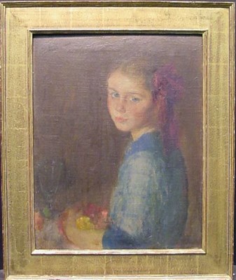 Lot 237 - Charles Webster Hawthorne 1872-1930 PORTRAIT...