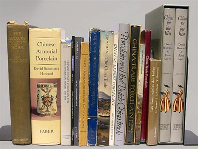 Lot 65 - CHINESE EXPORT ART REFERENCE BOOKS Including...