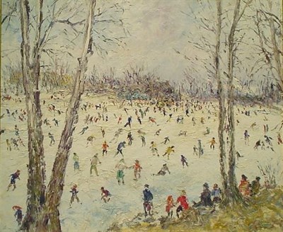 Lot 267 - Samuel Rothbort 1882-1971 SKATERS IN PROSPECT...