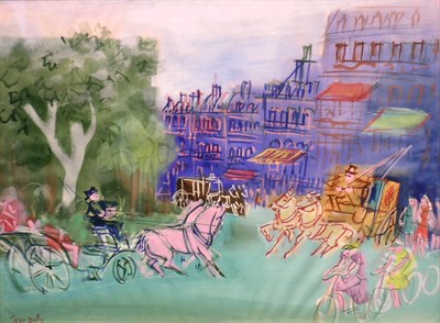 Lot 138 - Jean Dufy French, 1888-1964 LE BOIS DE...