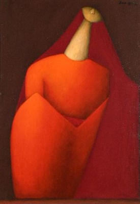 Lot 31 - Jesus Mariano Leuus Mexican, b.1948 MUJER...