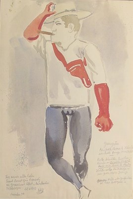 Lot 12 - George Grosz German/American, 1893-1959 EIN...