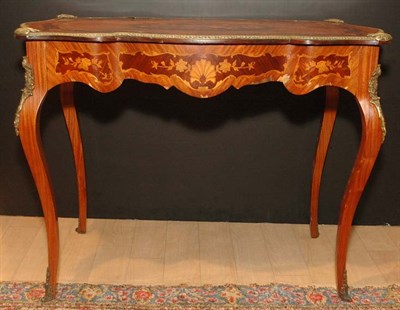 Lot 2494 - Napoleon III Gilt-Metal Mounted Marquetry...
