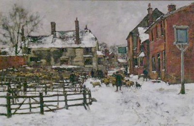 Lot 91 - Henry John Yeend King British, 1855-1924 SHEEP...