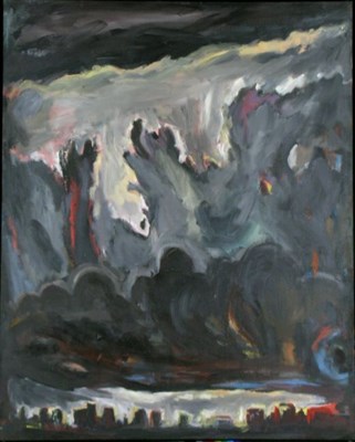 Lot 50 - Helmut Middendorf German, b.1953 HIMMEL GRAU...