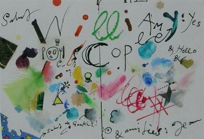 Lot 62 - Jean Tinguely Swiss, 1925-1991 SALUT WILLIAM...