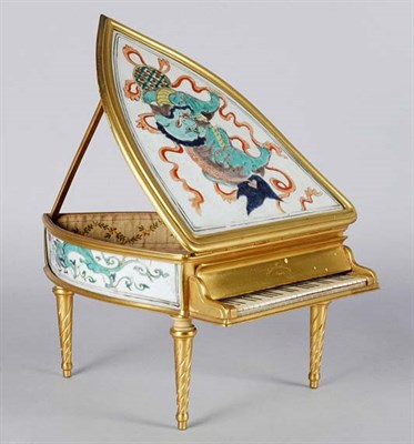 Lot 2388 - French Gilt-Bronze and Chinese Porcelain...