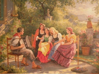 Lot 2063 - Giovanni Madonini Italian, b.1915 THE HANDSOME...