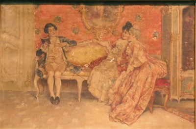 Lot 2004 - Leopold Schmutzler German, 1864-1941 LOVE...