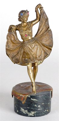 Lot 2509 - Austrian Cold Painted Bronze Figure After a...