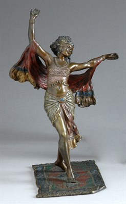 Lot 2505 - Austrian Cold Painted Bronze Figure Of a harem...