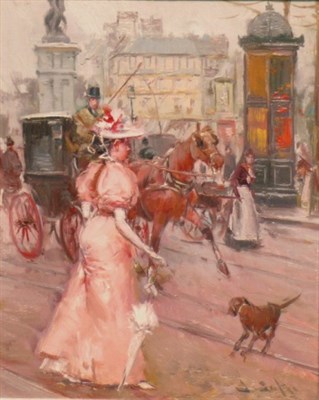 Lot 2047 - Juan Soler Spanish, 1906-1984 WOMAN IN PARIS...