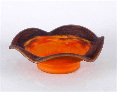 Lot 2717 - Muller Freres Internally Decorated Glass...